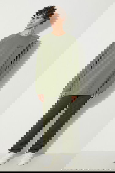 Nohavice Carhartt WIP Plain Straight-Leg Master Pant Trousers Zelené | I034233.66602, 1