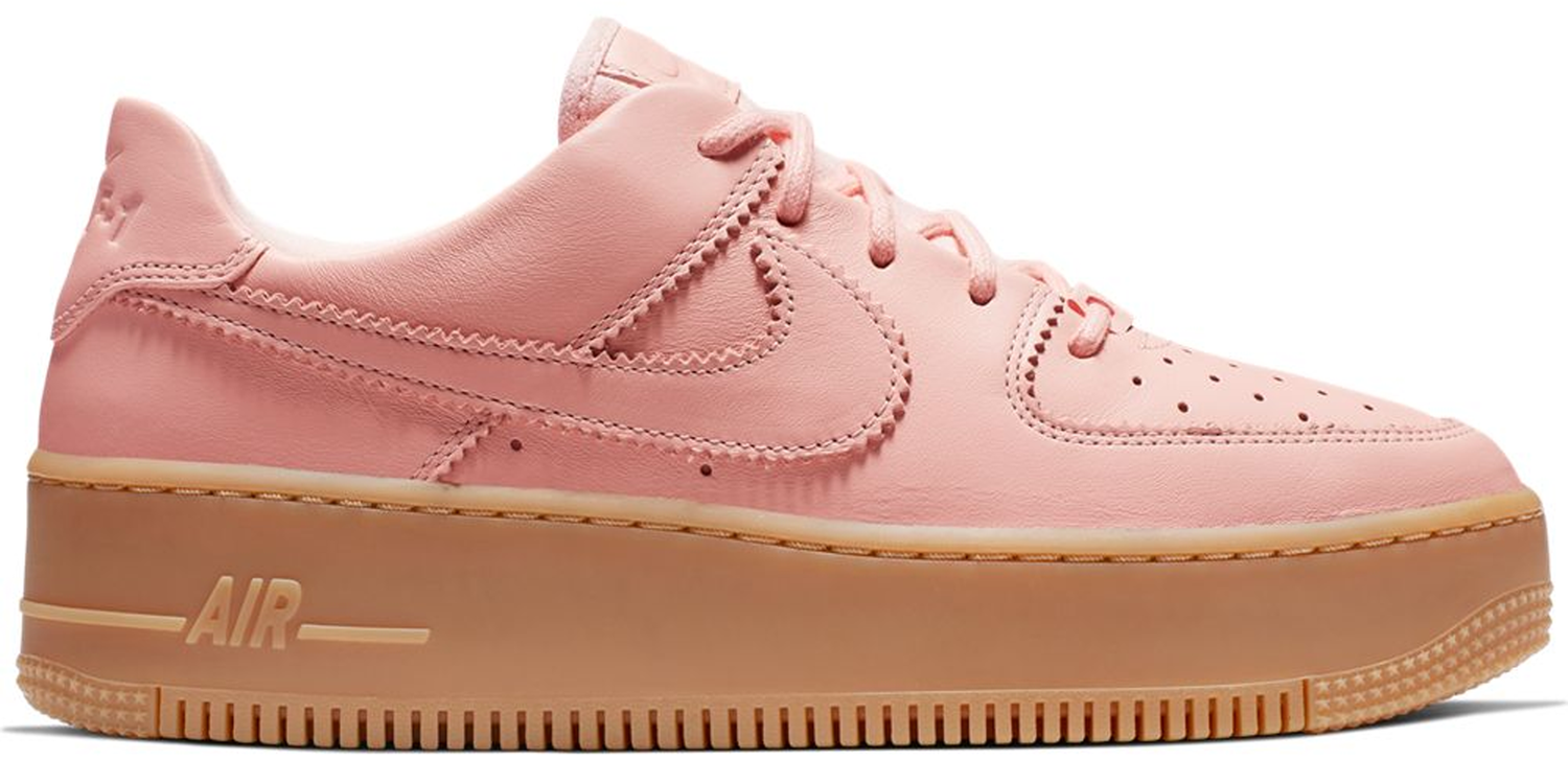 Tenisky a topánky Nike Air Force 1 Sage Low LX Washed Coral Gum W Ružová | AR5409-600, 0