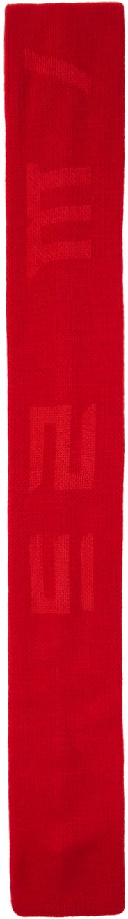 Šál Ottolinger Ottolinger Jacquard Scarf Červená | 2700304, 1