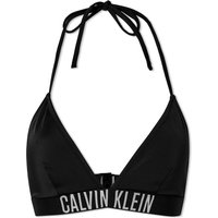 Plavky CALVIN KLEIN Swim Logo Triangle Bikini Top Čierna | KW0KW01824-BEH, 1