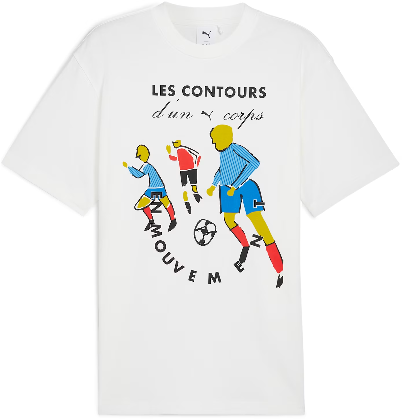 Tričko Puma Players Lane Graphic T-Shirt Biela | 626660-02, 0