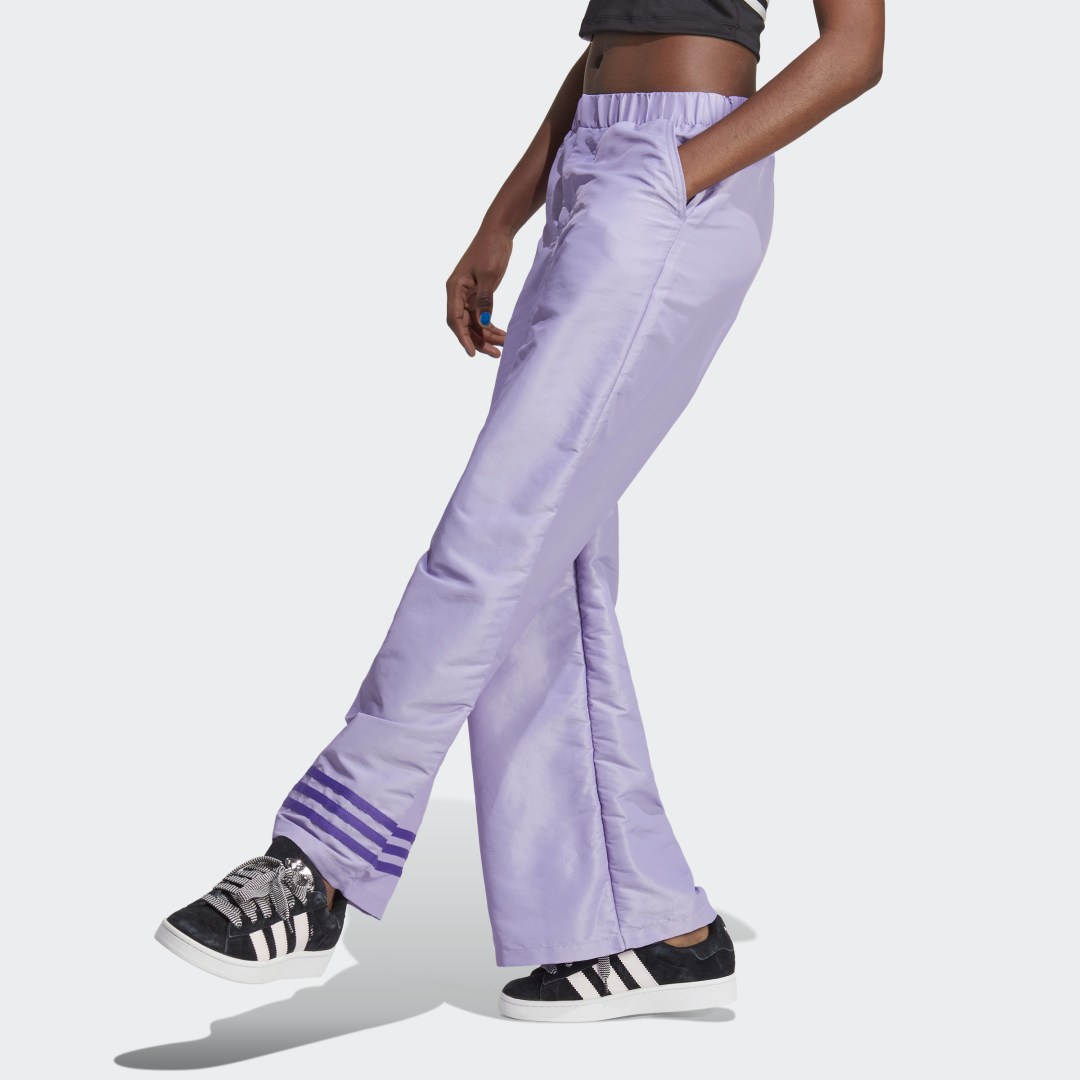 Nohavice adidas Originals Pant Wide Leg Fialová | IC5443, 0