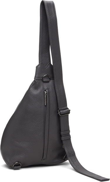 Taška cez rameno Yohji Yamamoto YOHJI YAMAMOTO Tuck Small Sling Bag Šedá | DM-I92-707, 2