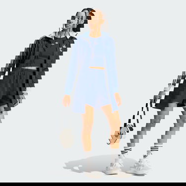 Šortky adidas Performance Ribbed Cropped Tank Top Modrá | JC9010, 2