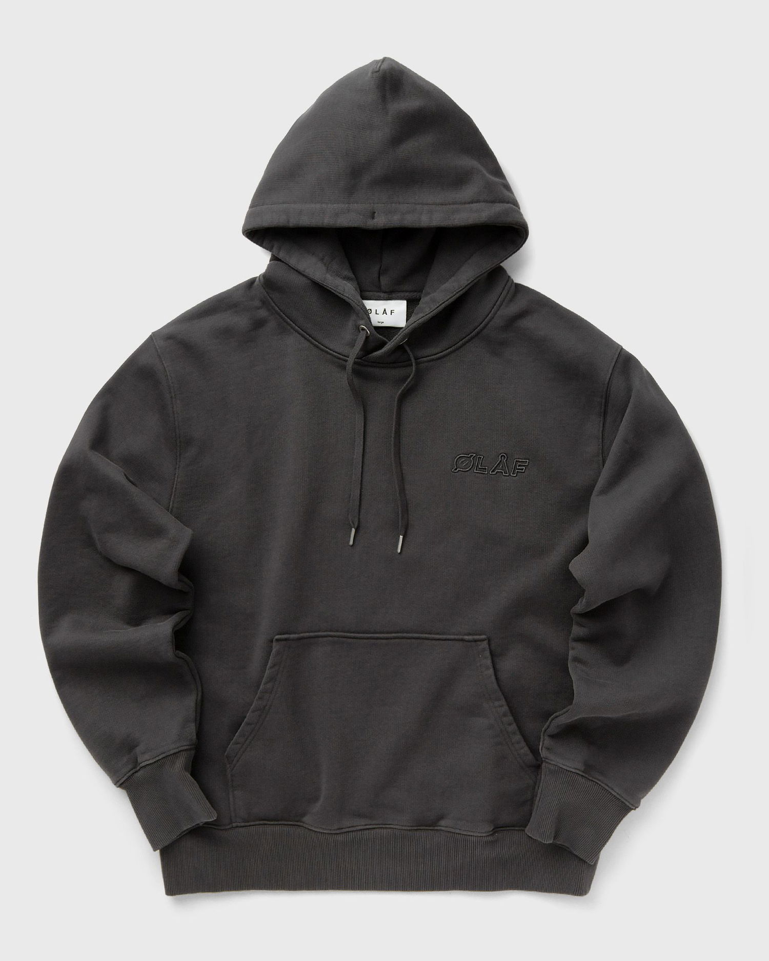 Mikina ØLÅF STUDIO HOODIE Šedá | M180205-CHARCOAL, 0