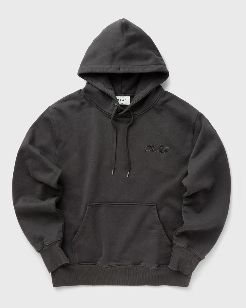 Mikina ØLÅF STUDIO HOODIE Šedá | M180205-CHARCOAL