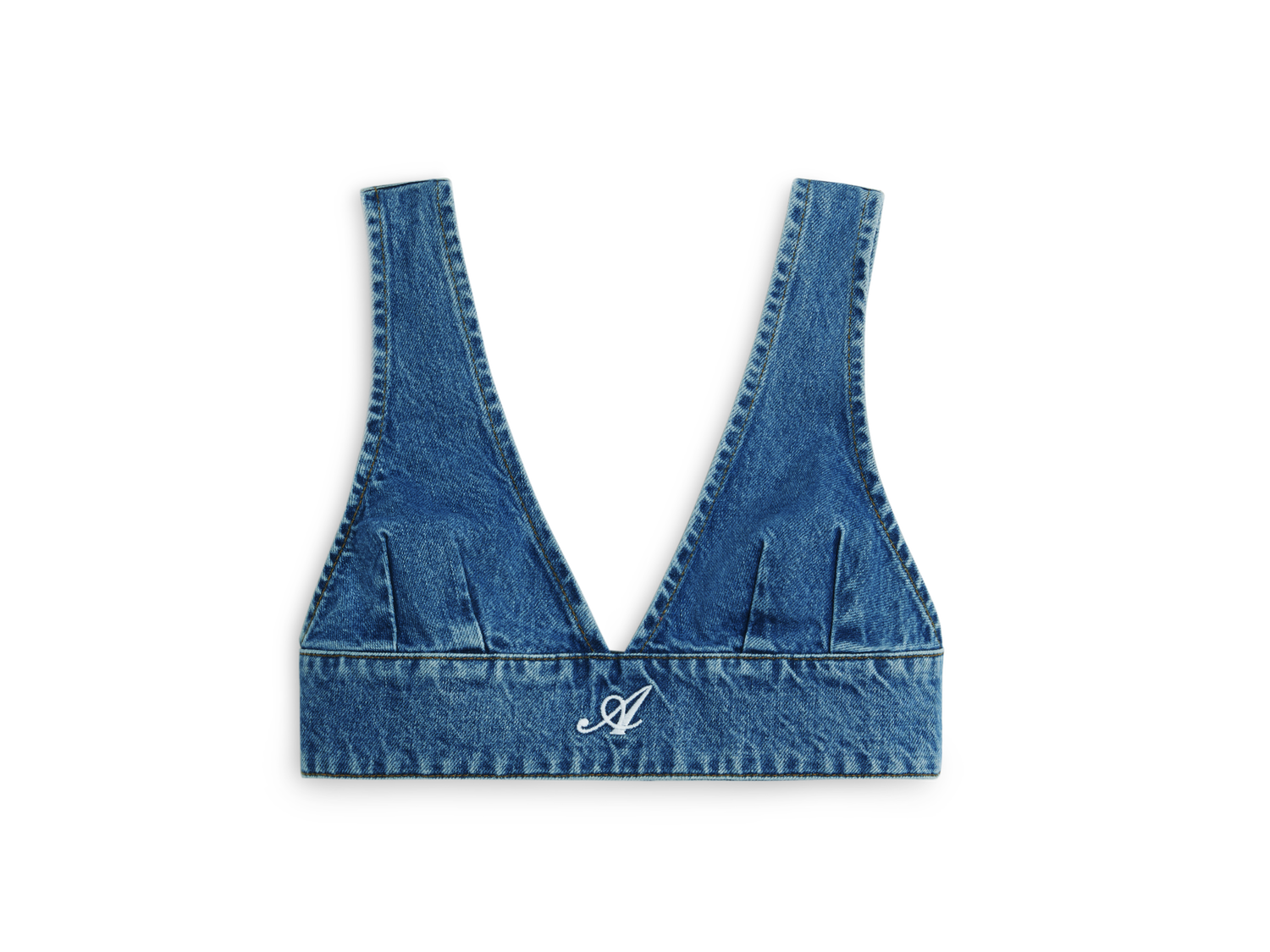 Crop Top AXEL ARIGATO Jules Denim Top Modrá | A0903004, 0