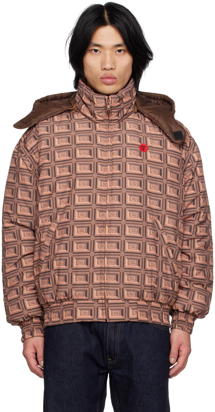 Prešívaná bunda BBC IceCream ICECREAM Chocolate Bomber Jacket Hnedá | IC22404, 0