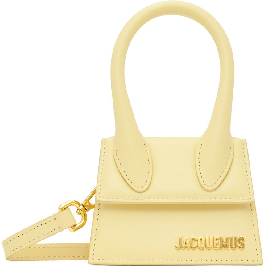 Taška cez rameno Jacquemus Le Papier 'Le Chiquito' Bag Žltá | 22E213BA001-3060, 0