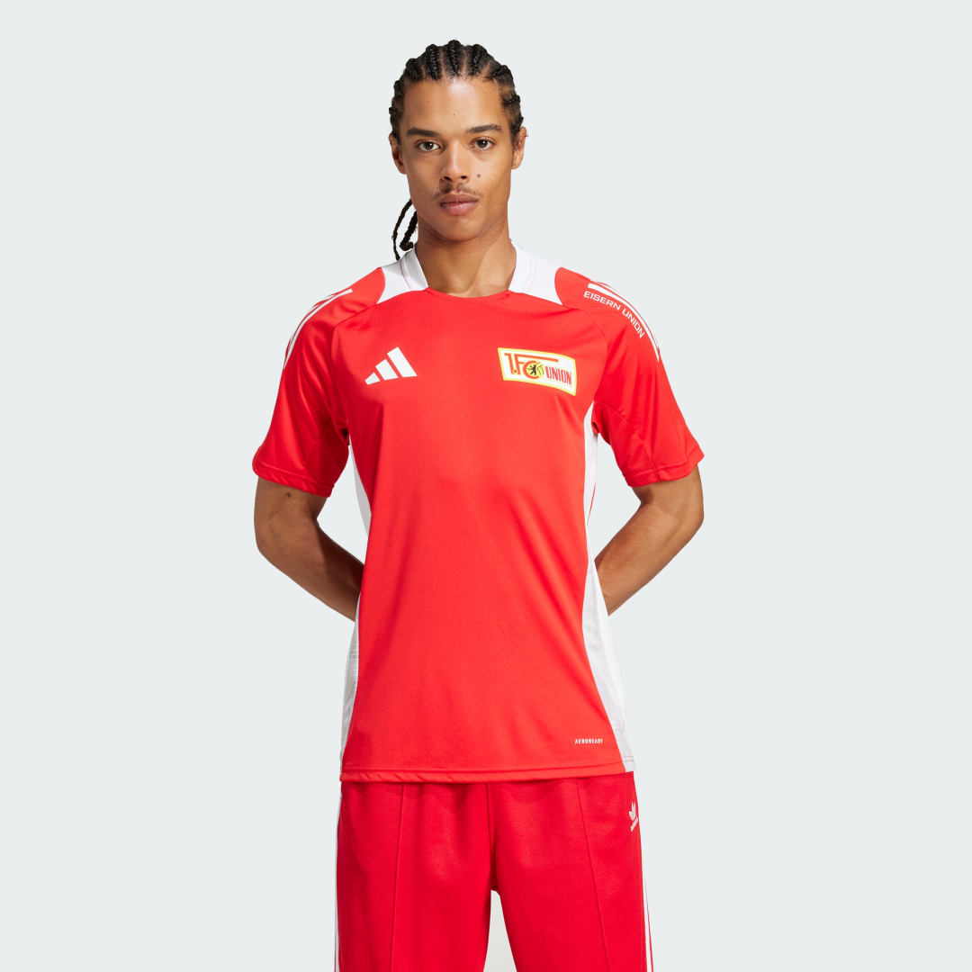 Dres adidas Performance FC Union Berlin Tiro 24 Competition Training Jersey Červená | JJ6265, 0