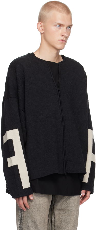 Sveter Fear of God Fear of God Merino Full Zip Sweater Čierna | FG24FW20-0172MER, 1
