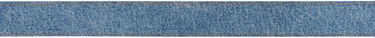 Opasok Balmain Balmain Denim Safety Pin Belt Modrá | EN1WJ167TDTW, 1