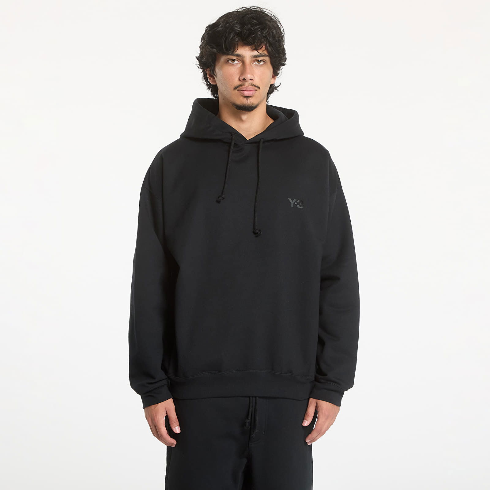 Brushed Terry Hoodie UNISEX Black