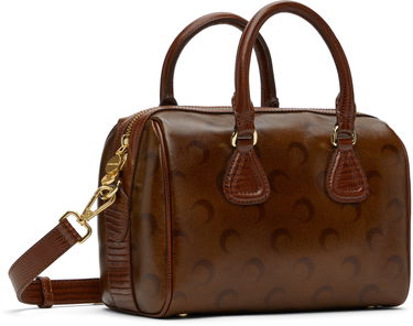 Kabelka Marine Serre Marine Serre Moon Airbrushed Leather Strike Bag Hnedá | WBA019A CLEA0053, 1