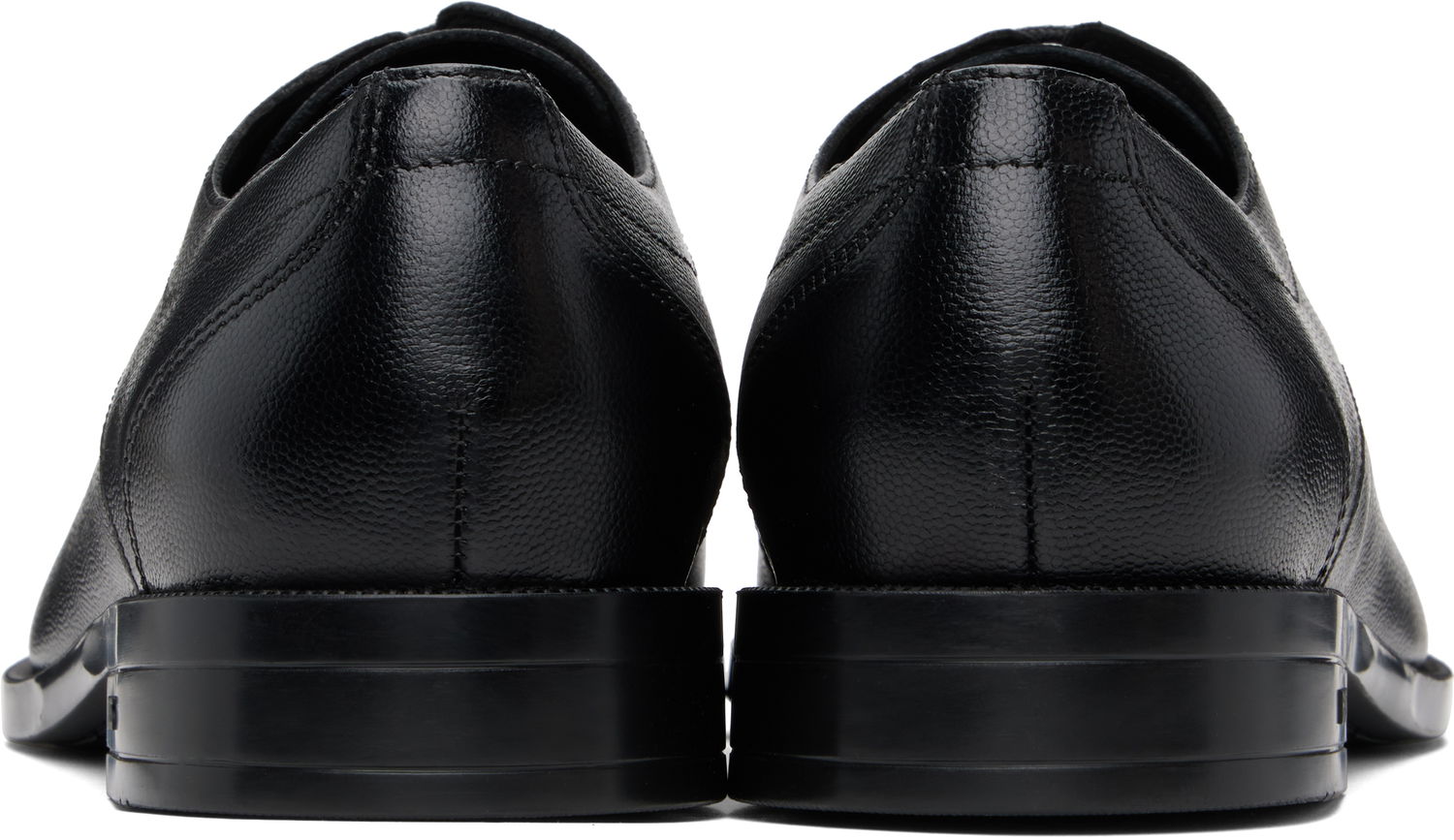 Oblečenie BOSS BOSS Leather Derbys Čierna | 50536145, 1