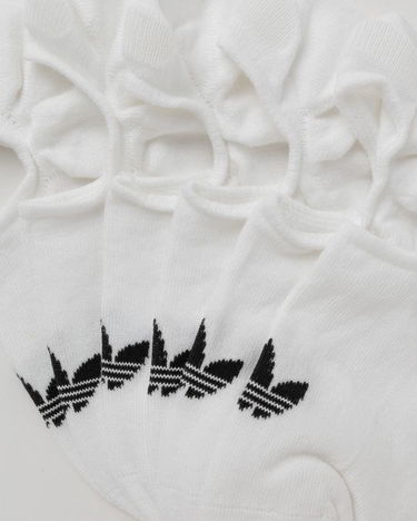 Ponožky adidas Originals Low Cut Socks 3-Pack Biela | FM0676, 4