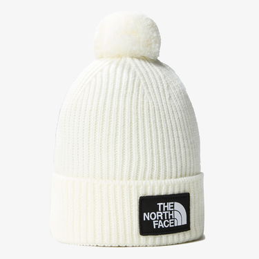 Kulicha The North Face TNF Logo Box Pom Beanie Biela | NF0A3FN3N3N1, 0