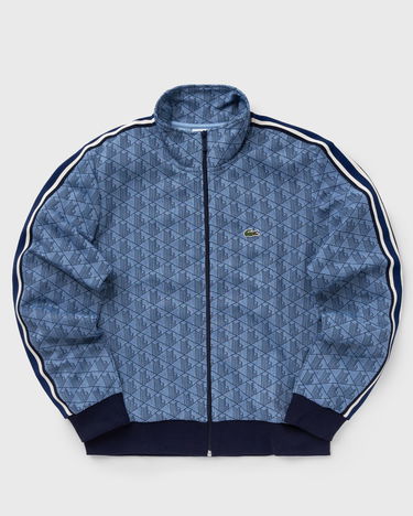 Mikina Lacoste PARIS MONOGRAM TRACKJACKET Modrá | SH1368-I8K, 2