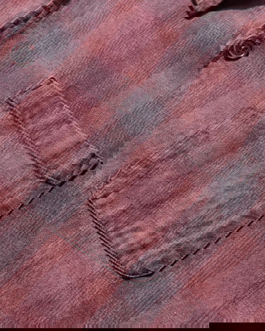 Košeľa OUR LEGACY Borrowed Shirt Idaho Vínová | M4252BIDC 001, 4