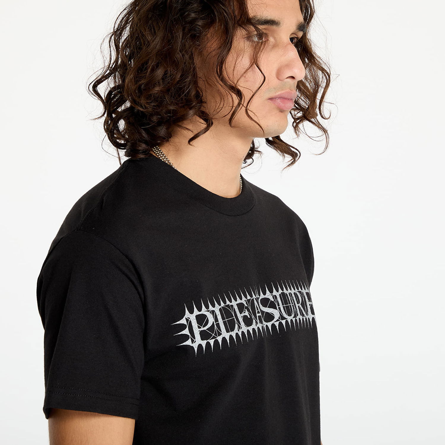 Tričko Pleasures Spike T-Shirt Black Čierna | P24F101 BLACK, 1