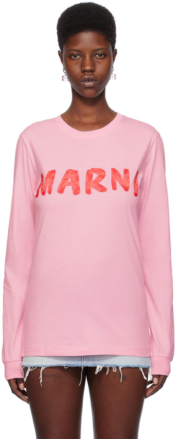 Sveter Marni Intarsia Cardigan Ružová | CDMD0309Q0 UFC400, 0