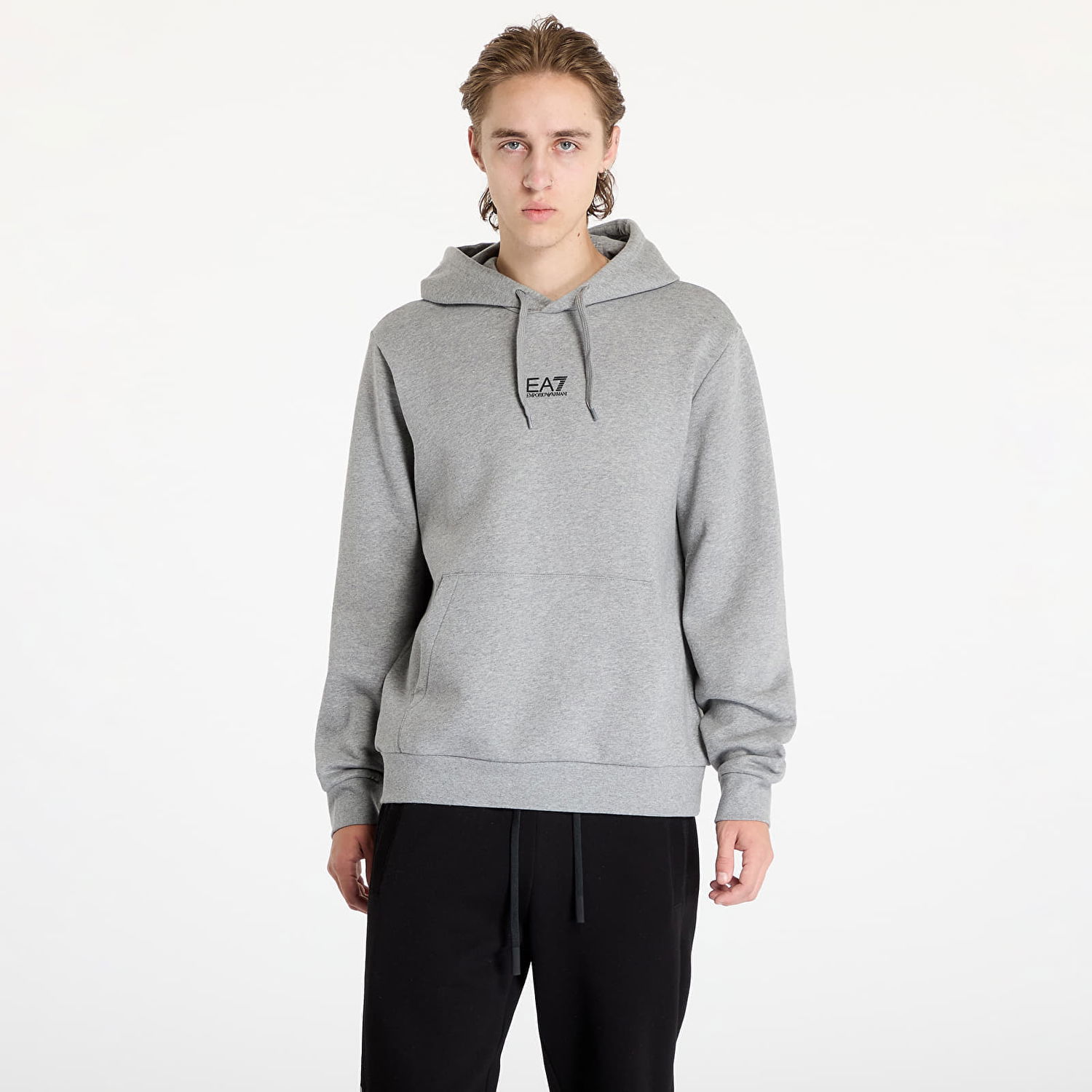 Mikina Emporio Armani Sweatshirt EA7 Sweatshirt Med.Grey Mel S Šedá | 8NPM37PJVTZ3905, 0