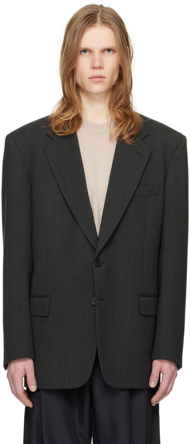 Bunda The Row Single-Breasted Blazer Čierna | 570-W2907, 0