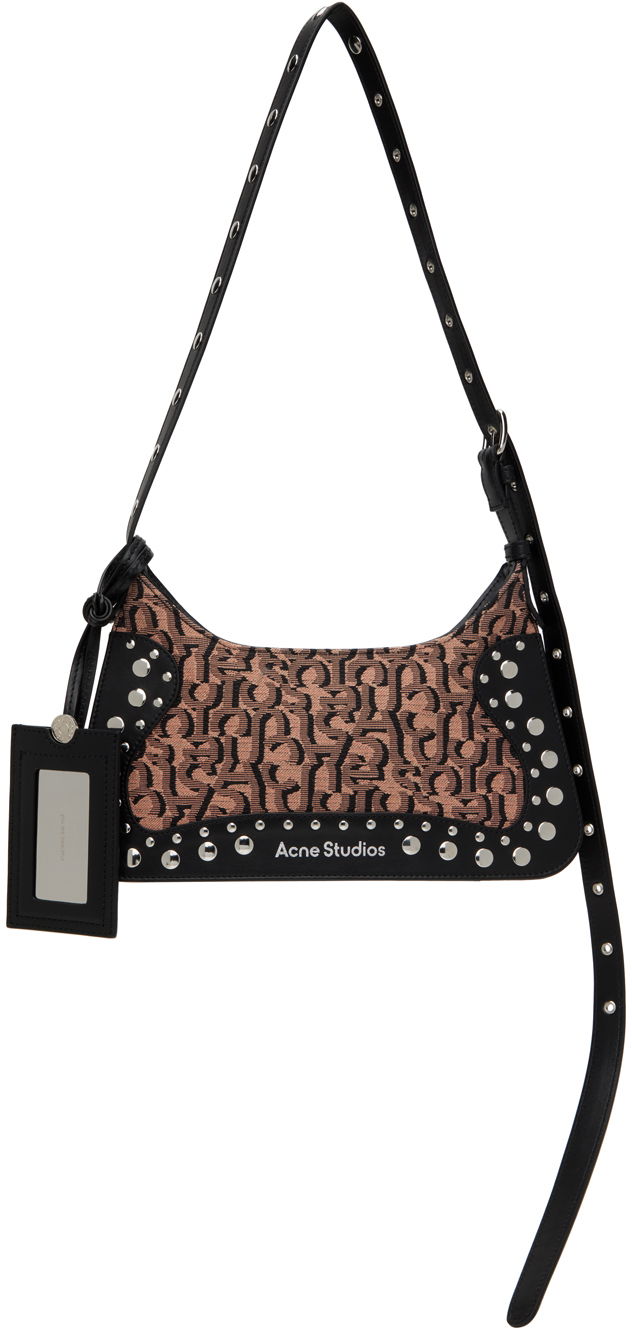 Kabelka Acne Studios Acne Studios Monogram Platt Mini Bag Hnedá | A10211-, 0