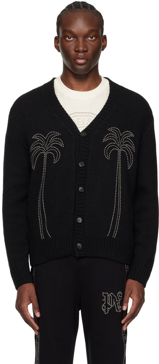 Sveter Palm Angels Milano Stud Cardigan Čierna | PMHB023R24KNI0011072, 0