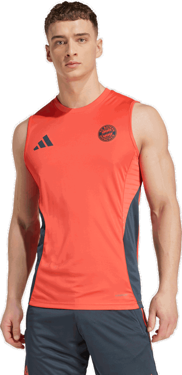 Tielko adidas Originals FC Bayern Tiro25 Competition Sleeveless Jersey Oranžová | jn7523, 4