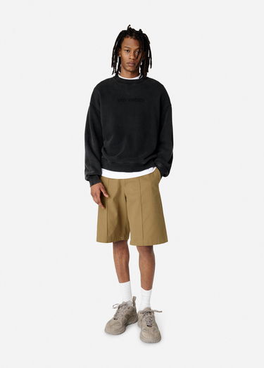 Mikina AXEL ARIGATO Washed Sweatshirt Čierna | A3122004, 4