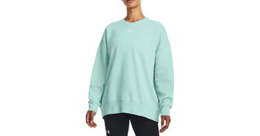 Mikina Under Armour Rival Fleece Oversized Tyrkysová | 1379491-361, 1