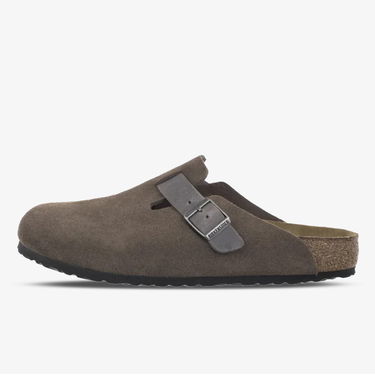 Tenisky a topánky Birkenstock Birkenstock Boston Suede Clogs Hnedá | 1029210, 3