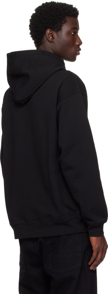 Mikina Dime Embroidered Fighter Hoodie Čierna | DIMESU2544BLK, 2