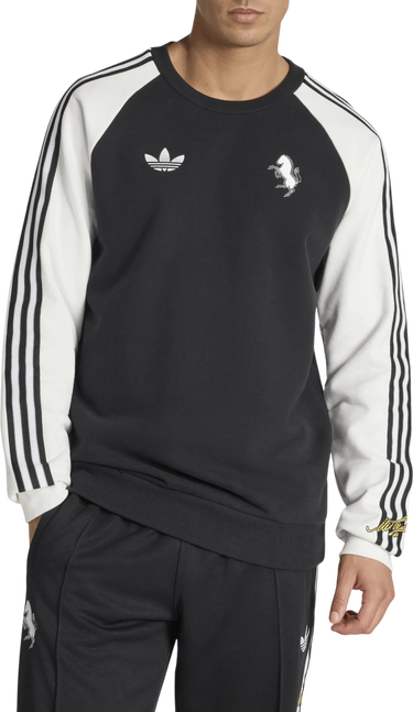 Mikina adidas Originals Originals FC Juventus Turin Ferrari Crewneck Sweatshirt Čierna | kb4449, 1
