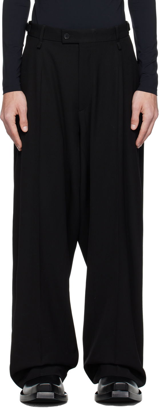 Nohavice Balenciaga Tailored Trousers Čierna | 768544-TPT03-1000, 0