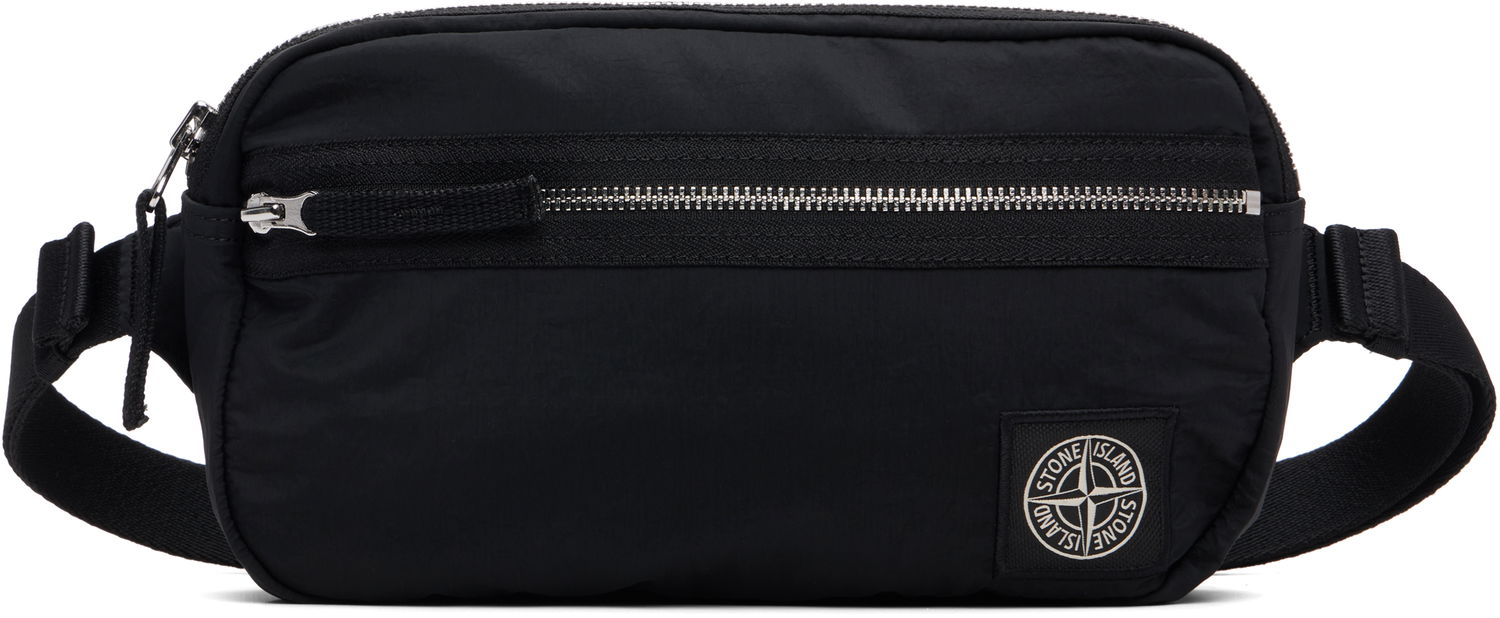 Ľadvinka Stone Island Stone Island Coated Nylon Belt Bag Čierna | K2S15 9200016 S0251, 0