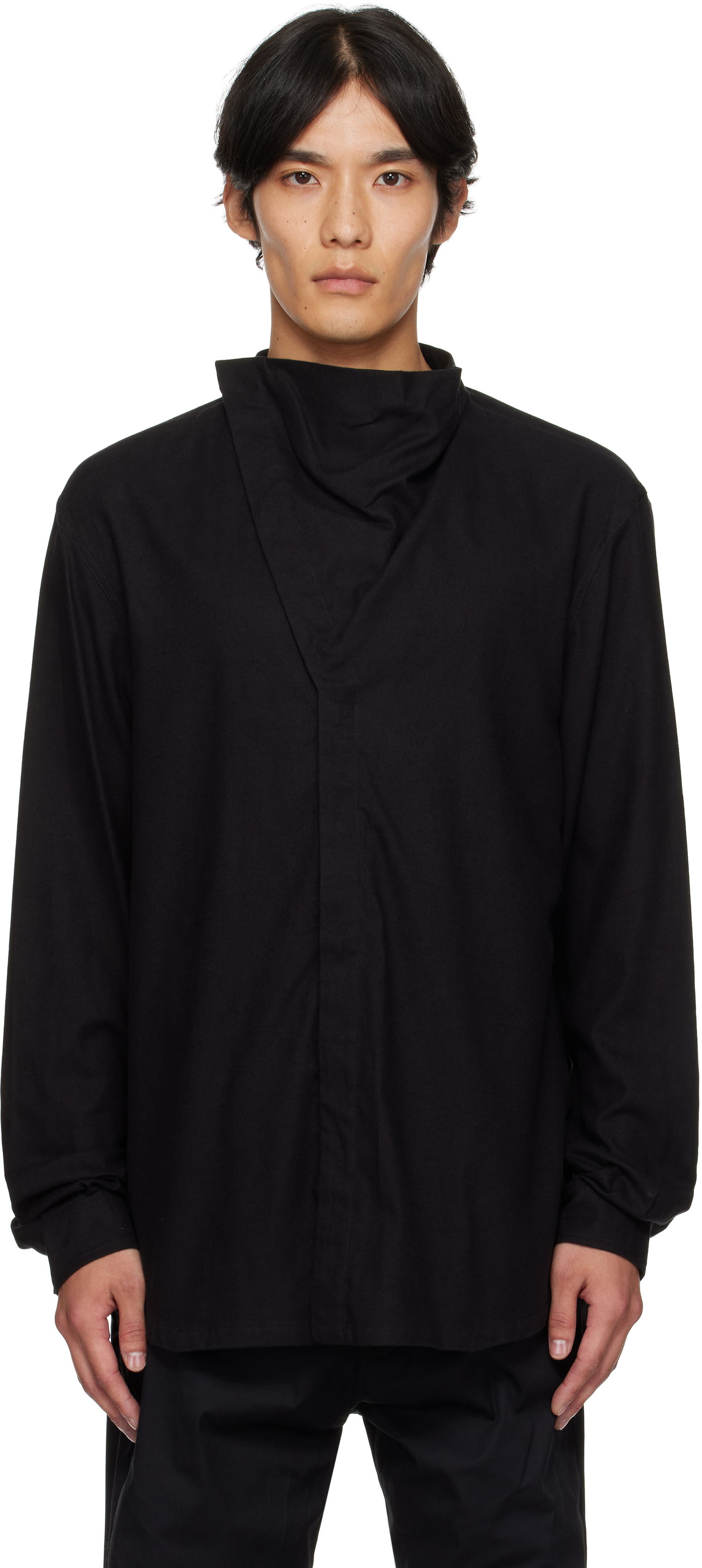 Košeľa Rick Owens Rick Owens Concordians Island Shirt Čierna | RU02E1299 FLW, 0