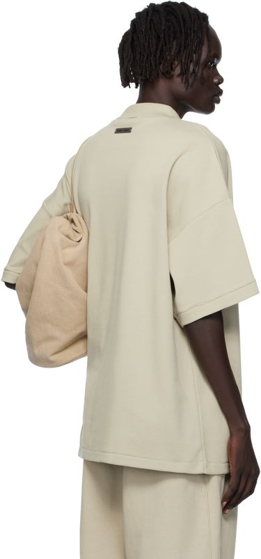 Polo tričko Fear of God ESSENTIALS 90s Fit Piqué Short Sleeve Polo Béžová | 125SP254406F, 2
