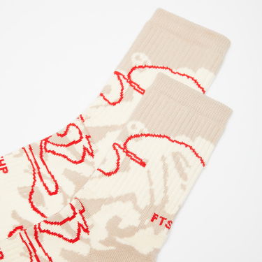 Spodná bielizeň a ponožky Footshop Giza Desert Biela | FTSHP_255, 2