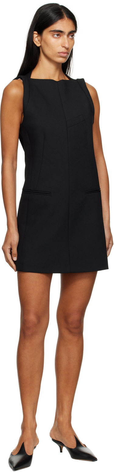Šaty Maison Margiela MM6 Maison Margiela Boatneck Mini Dress Čierna | S52DA0067 M35154, 3