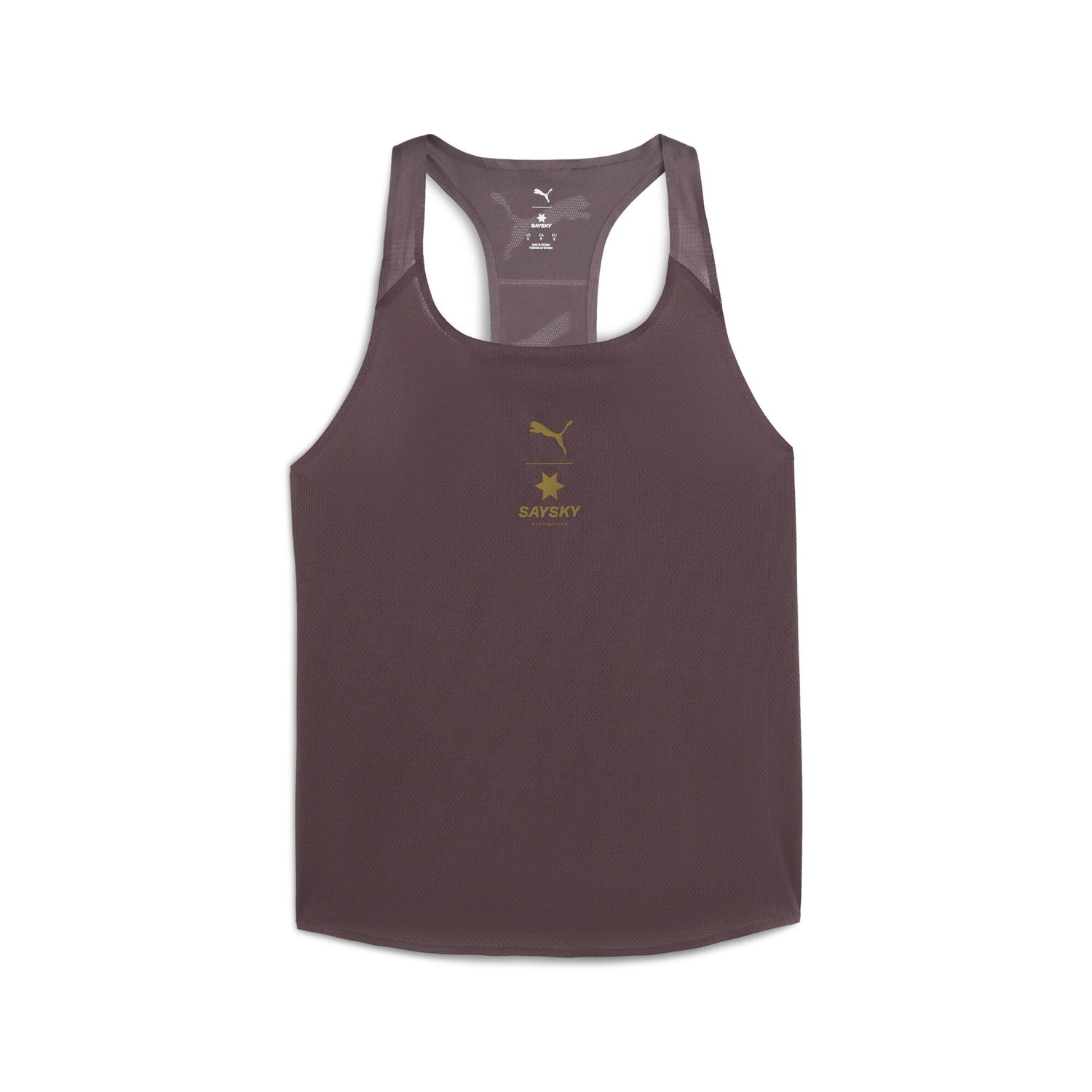 Tielko Puma PUMA x SAYSKY Running Racerback Tank Top Vínová | 527833_88, 0