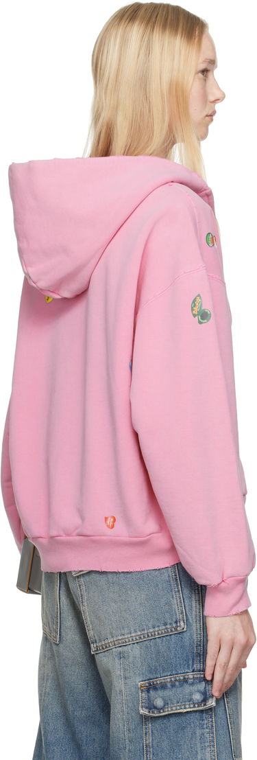 Mikina Balenciaga Balenciaga Fruity Zip-Up Hoodie Ružová | 803264 TRVS5, 2