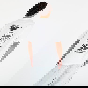 Tričko Y-3 Graphic Short Sleeve Tee UNISEX Core White Biela | JZ0712, 4