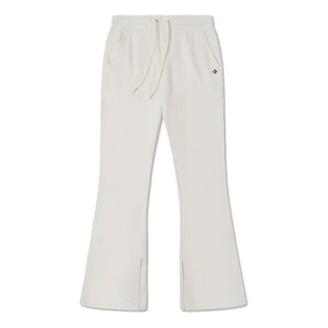 Tepláky Converse Drawstring Flare Sweatpants Biela | 10026914-A01, 0
