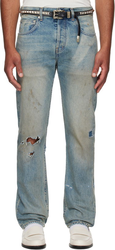 Džínsy Enfants Riches Déprimés Enfants Riches Déprimés Straight Leg Jeans Modrá | 050-403, 0