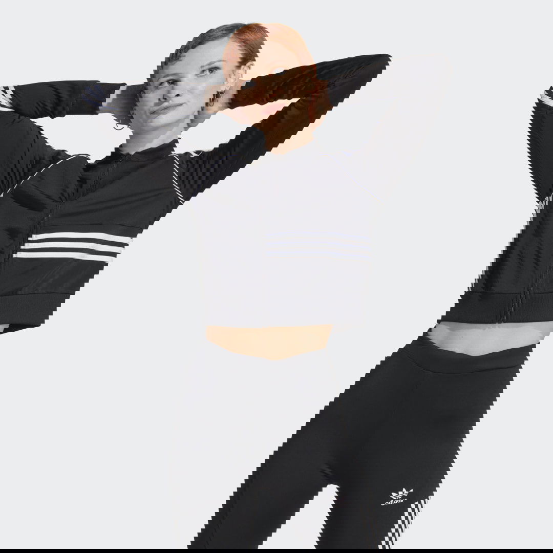 Mikina adidas Performance Crop Track Top Čierna | IC2376, 0