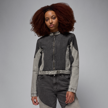 Bunda Jordan Air Jordan Denim Jacket Šedá | HF9431-010, 3