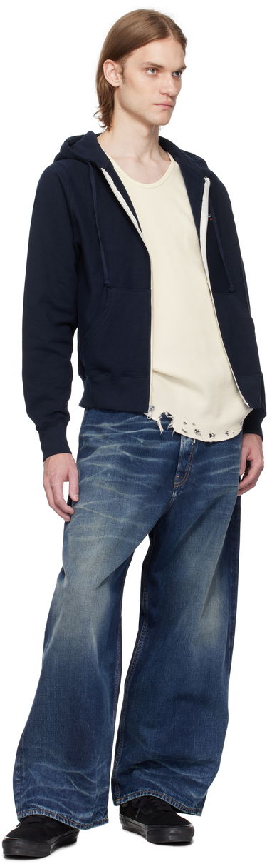 Mikina Noah Zip Hoodie Navy | SS2NOAHNVY, 3