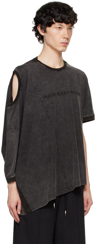Tričko Feng Chen Wang Feng Chen Wang Deconstructed T-Shirt Čierna | FUF18TS02, 1